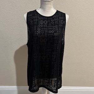 NIKE WOMEN’S BLACK TANK TOP / XL